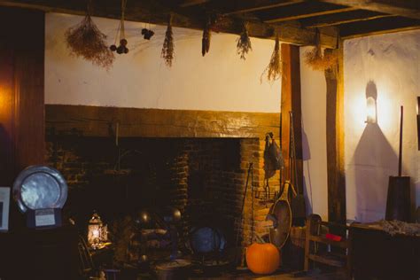 The Witch House's Interior: A Combination of Dark History and Architectural Beauty